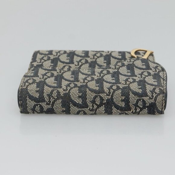 Christian Dior Trotter Canvas Day Planner Cover Navy Auth 126723 - Picture 6 of 16